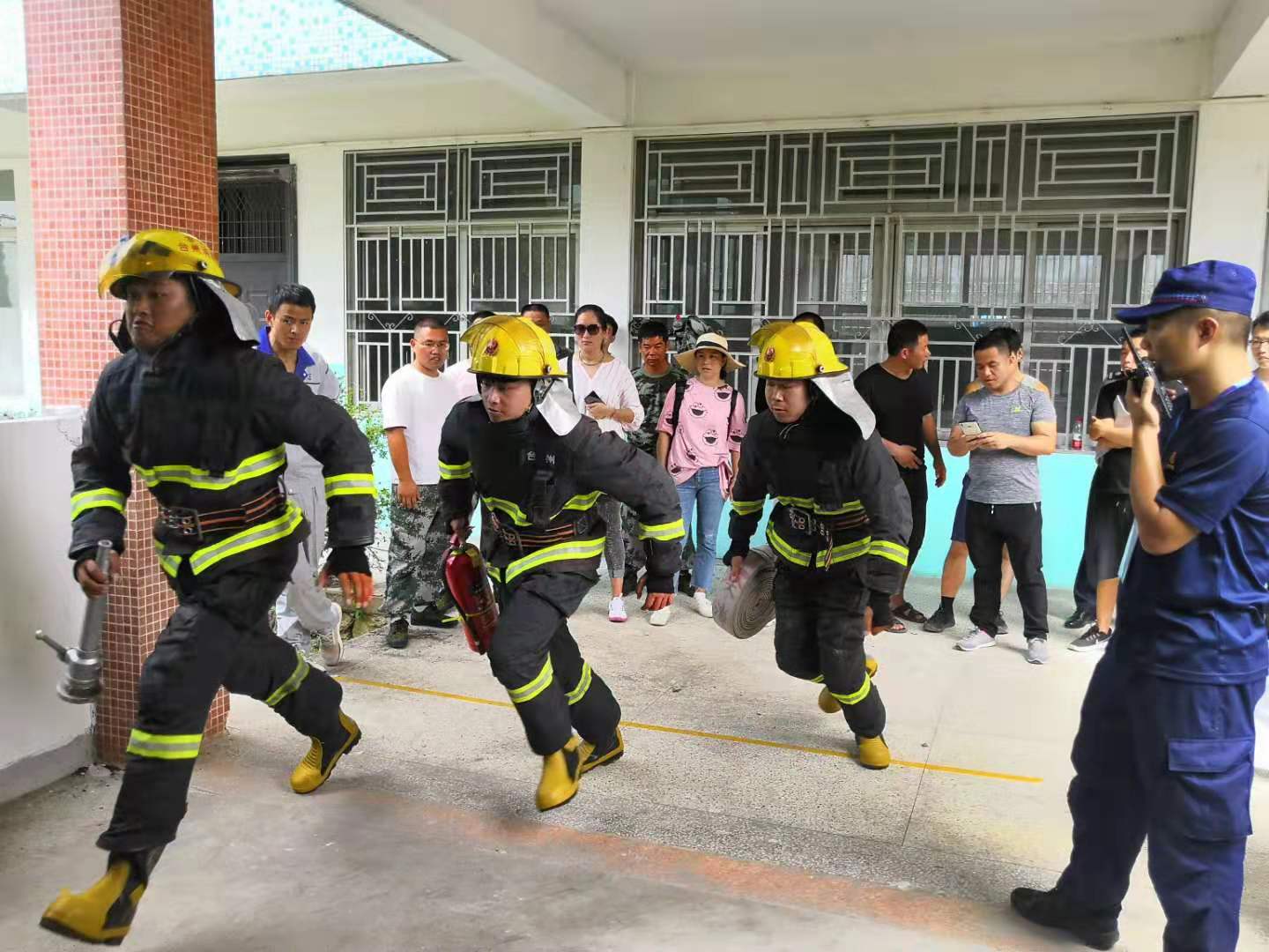 天台3044AM永利荣获天台县第五届职工消防技能大比武  “企业消防队团体第三名”